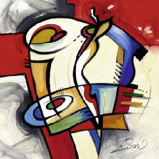 Alfred Gockel Paint the Town Red I